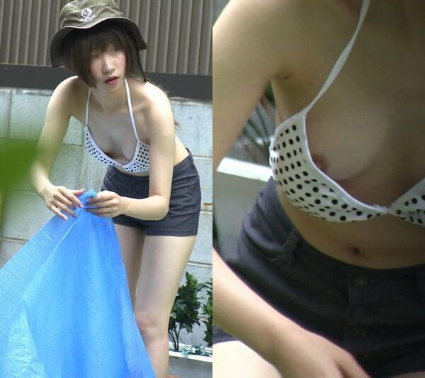 素人ポロリエロ画像
