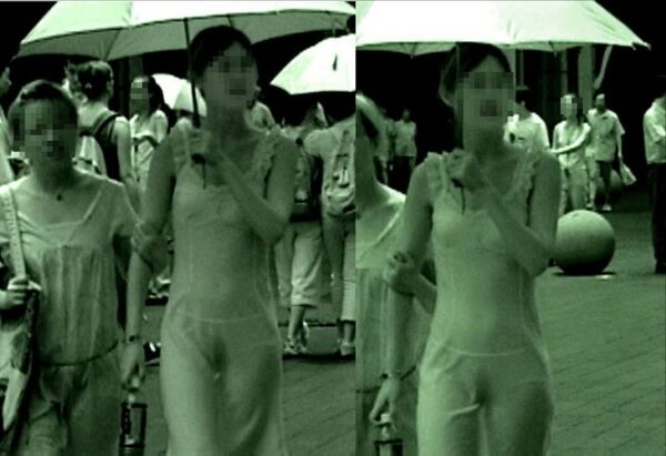赤外線盗撮エロ画像