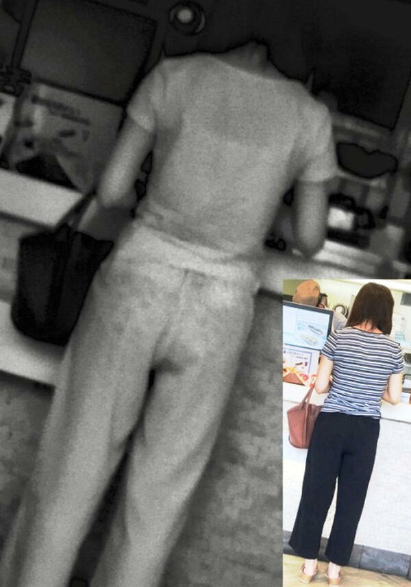 赤外線盗撮エロ画像