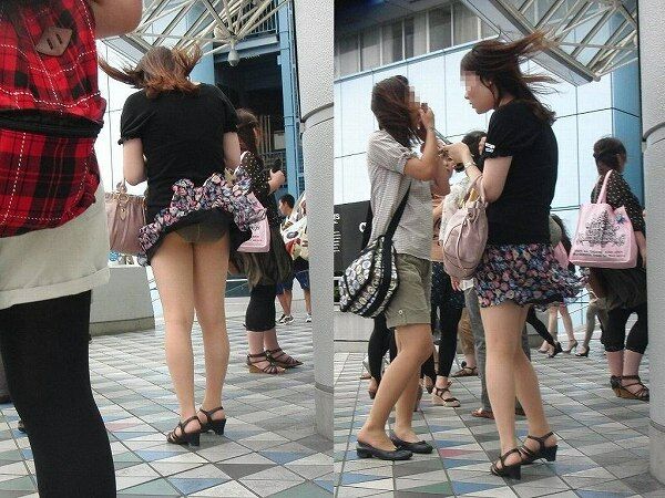 風パンチラエロ画像