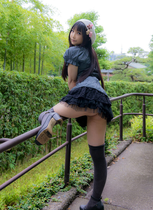 コスプレ露出エロ画像