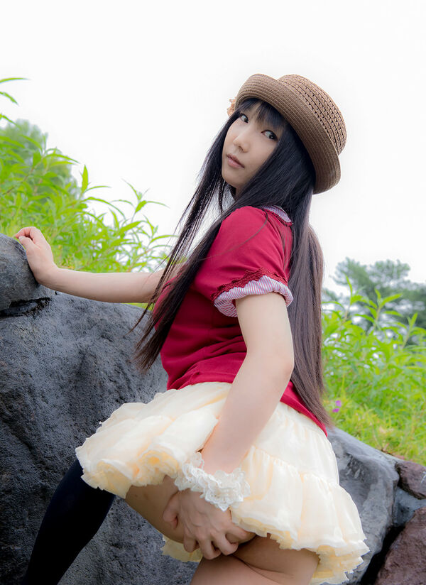 コスプレ露出エロ画像