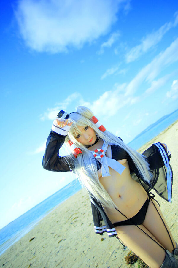 コスプレ露出エロ画像