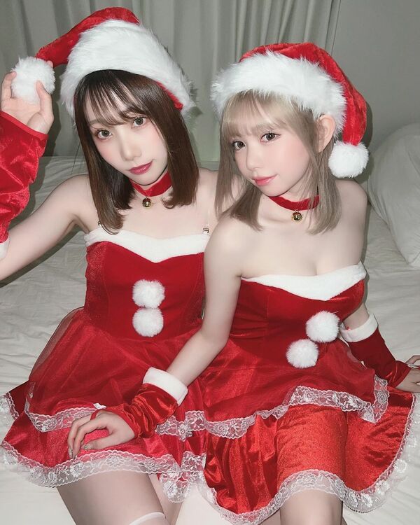 サンタコスプレエロ画像