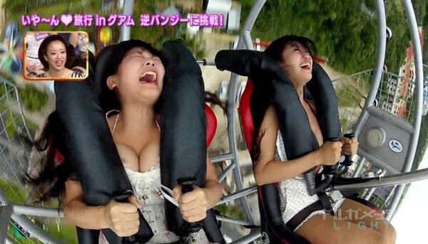 テレビ胸チラエロ画像