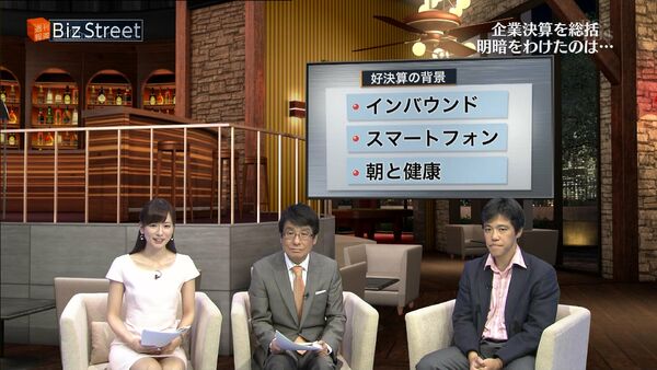 テレビ胸チラエロ画像