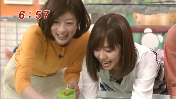 テレビ胸チラエロ画像