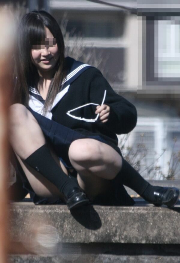JK街撮りエロ画像