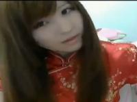 桐谷美玲似の美女がチャイナドレスでエロカワｗｗ