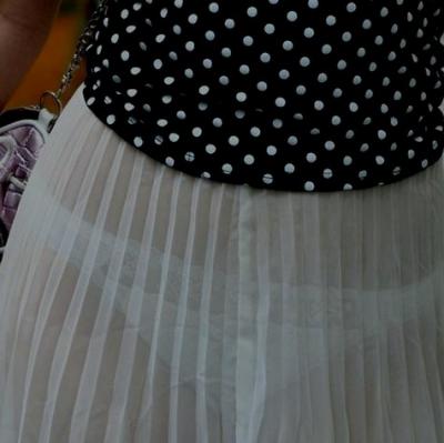 【素人エロ画像】透けパンとかパンチラよりエロいんじゃねｗｗのサムネイル画像