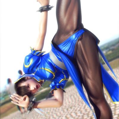 殆どの技で股を広げる春麗(チュンリー)は絶対ドＳっしょｗのサムネイル画像