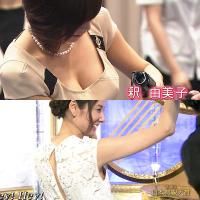 テレビで巨乳おっぱい胸の谷間が見えた芸能人のエッチ画像