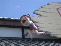 パンチラ続出大人の遊園地※怪奇現象を一部始終撮影に成功