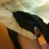 JKのエッチな鏡に映した自画撮り画像