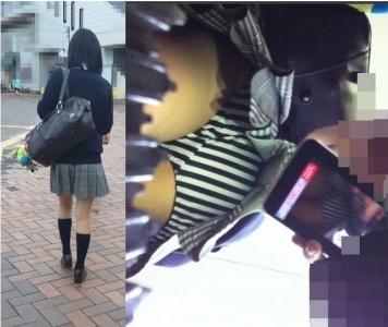 盗撮の瞬間をとらえた画像がこちらｗｗｗのサムネイル画像