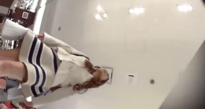 ブランドを身にまとう激カワセレブお姉さんが盗撮おじさんに高級パンティーを何枚も食されるwのサムネイル画像