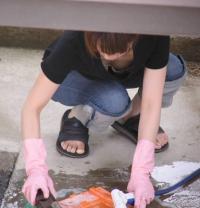 街頭胸チラ盗撮