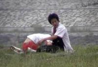 女子校生主体の野外授業