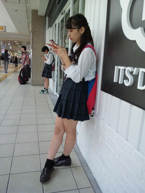 JK街撮りエロ 22枚目