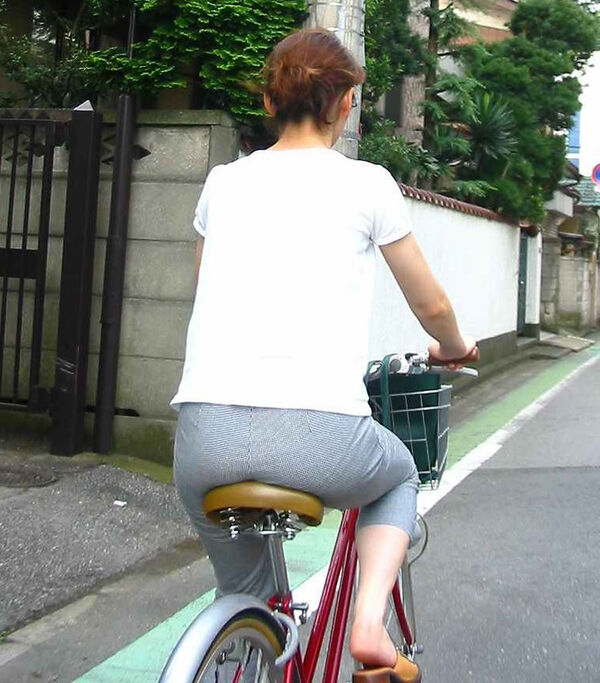 自転車 尻 エロ画像 28枚目