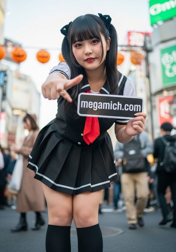 ハロウィンAIエロ画像 2枚目