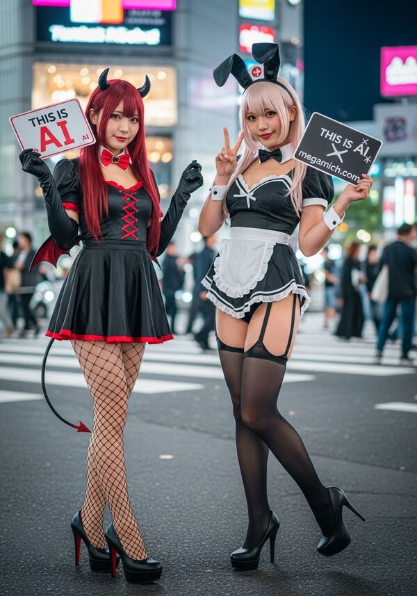 ハロウィンAIエロ画像 6枚目