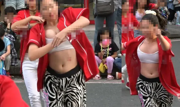 ダンス 胸チラ 52枚目