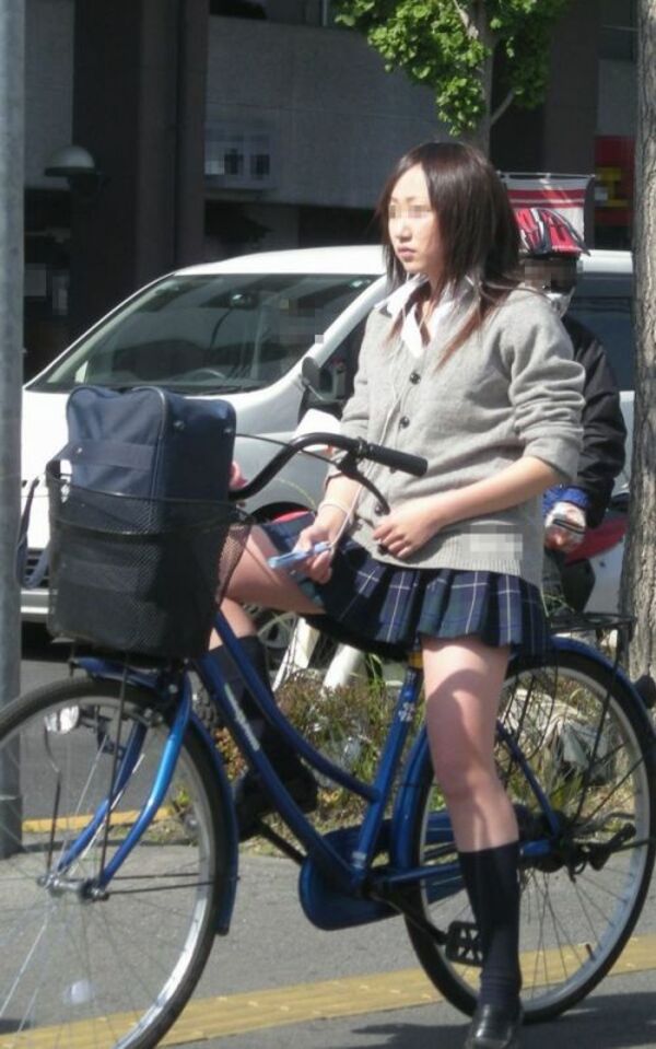 自転車太ももエロ 42枚目